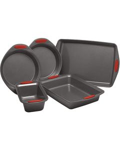 Rachael Ray 5PC  Nonstick Bakeware with Grips