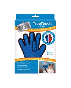 True Touch As Seen On TV Blue Cat/Dog Grooming Mitt 1 pk