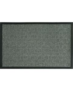 Sports Licensing Solutions 30 in. L X 18 in. W Gray Parquet Olefin Floor Mat
