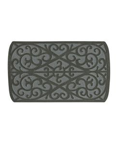 Sports Licensing Solutions 30 in. L X 18 in. W Gray Scroll Rubber Floor Mat