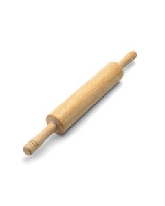 Farberware 17 in. L X 3 in. D Wood Bakers Rolling Pin Natural