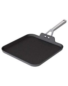 Ninja NeverStick Aluminum/Stainless Steel Griddle Pan Gray