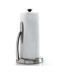 OXO Good Grips Stainless Steel Paper Towel Holder 14 in. H X 7 in. W X 7 in. L