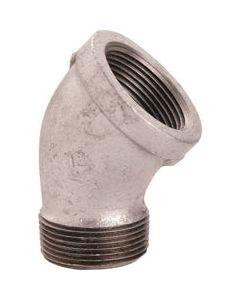 Worldwide Sourcing Pipe Street Elbow, 45 Deg, 3/8 In, Threaded, Steel