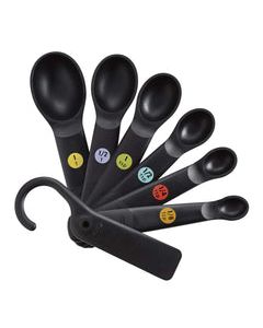 OXO Good Grips Plastic Black Measuring Spoon