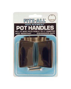 Fitz-All Plastic Replacement Pot Handles Black