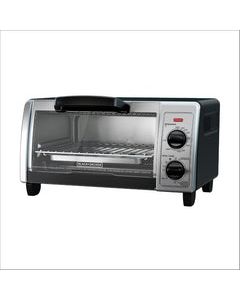 BLACK+DECKER BLACK+DECKER 4-Slice Toaster Oven, Stainless Steel