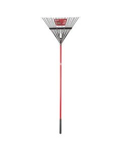 Ace 65 in. 24 Tine Steel Rake Fiberglass Handle