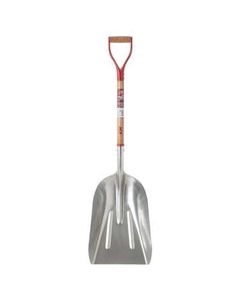 Ace 45 in. Aluminum Scoop General Purpose Shovel Wood Handle
