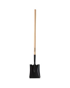 Home Plus 56 in. Steel Square Transfer Shovel Wood Handle