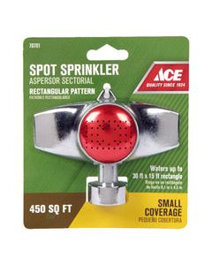 Ace Zinc Sled Base Spot Sprinkler 450 sq ft