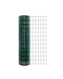 Lawn & Garden Zone 36 in. H x 50 ft. L Steel Lawn & Garden Fence Green