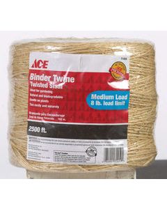 Ace 2500 ft. L Brown Twisted Sisal Twine