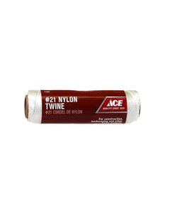 Ace 21 in. D X 215 ft. L White Twisted Nylon Mason Line