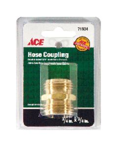 Ace 3/4 in. Brass Threaded Male Hose Coupling