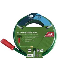 Ace 5/8 in. Dia. x 50 ft. L Medium-Duty Green Hose