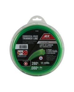 Ace Premium Commercial Grade 0.080 in. D X 280 ft. L Trimmer Line