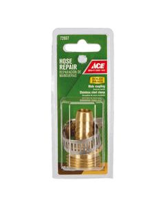 Ace 1/2 in. Hose Barb x 3/4 in. Male in. Brass Threaded Male Hose Repair