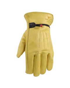 Wells Lamont XL Leather Driver Saddletan Gloves