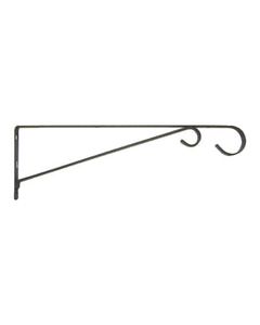 Panacea Black Steel 15 in. H Straight w/Loop Plant Hook