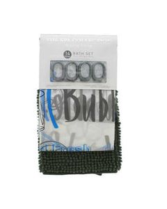 14PCS BATH SET WITH MAT