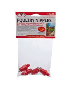 Little Giant Plastic Poultry Nipples