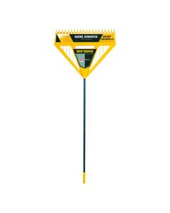 True Temper 71 in. 39 Tine Poly Leaf Rake Steel Handle