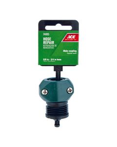 Ace 5/8 & 3/4 in. Nylon/ABS Threaded Male Hose Mender Clamp