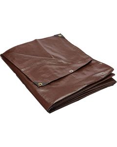 TARP POLY BROWN 16X20'
