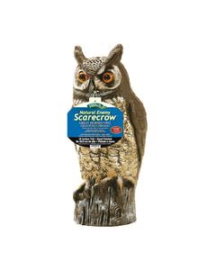 Dalen Scarecrow Great Horned Owl Animal Repellent Decoy For All Pests