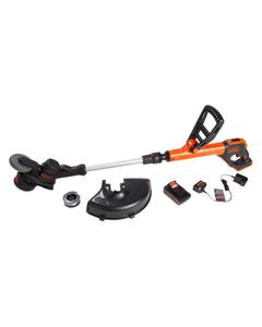 Black+Decker 12 in. 20 V Battery String Trimmer Kit (Battery & Charger)