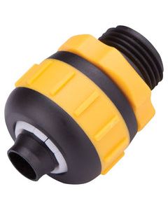 Landscapers Select Hose Coupling, 5/8 X 3/4 In, Male, Rubber/Vinyl