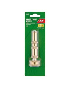 Ace Adjustable Jet Stream Brass Hose Nozzle