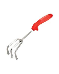 Corona ComfortGEL 3 Tine Stainless Steel Hand Cultivator 7 in. Rubber Handle