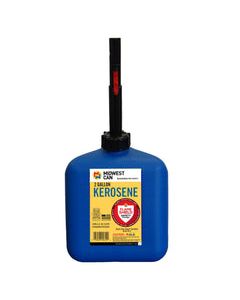 Midwest Can FlameShield Safety System Plastic Kerosene Can 2 gal