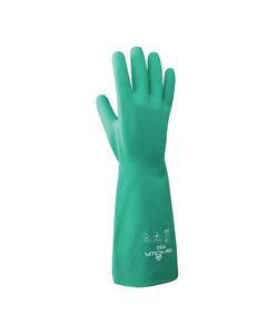 Showa Unisex Indoor/Outdoor Chemical Gloves Green M 1 pair
