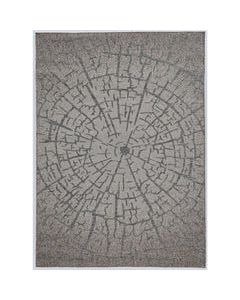 Linon Home Decor 6.5 L X 9.5 W Gray Outdoor Polypropylene Rug