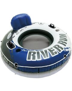 Intex River Run Inflatable Floating Tube Water Raft for Lake River Pool