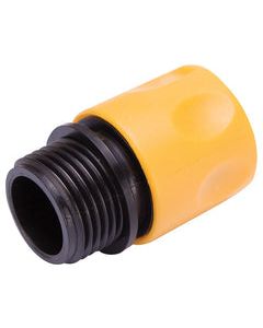 Landscapers Select Hose Quick Connector, 3/4 In, Male Thread, Plastic