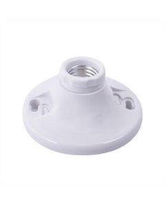 Smart Electrician White Keyless Lampholder