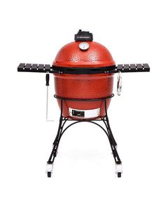 Kamado Joe 18 in. Classic I Charcoal Kamado Grill and Smoker Red