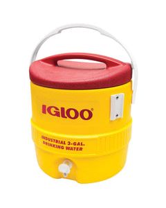 Igloo Industrial Red/Yellow 3 gal Water Cooler