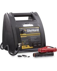 DieHard 71687 950 Peak Amp 12V Jump Starter with USB/12V Portable Power Ports and 150PSI Air Compressor