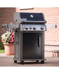 Spirit E-330 3-Burner Liquid Propane Gas Grill in Black with Built-In Thermometer