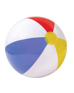 Intex Multicolored Vinyl Inflatable Glossy Panel Beach Ball