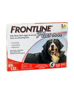FRONTLINE PLUS UP TO 132LBS (Single Dose)