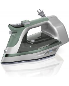 Hamilton Beach Steam Iron For Clothes With Digital Fabric Selector Digital