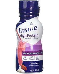 Ensure High Protein Nutrition Shake 6 Count, Bundle of 2