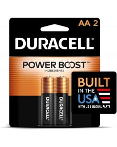 DURACELL Coppertop AA Batteries 2 Count, Bundle of 6