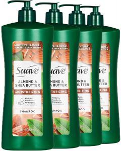 Suave Professionals Moisturizing Shampoo for Pack of 4, 28 oz, Bundle of 2